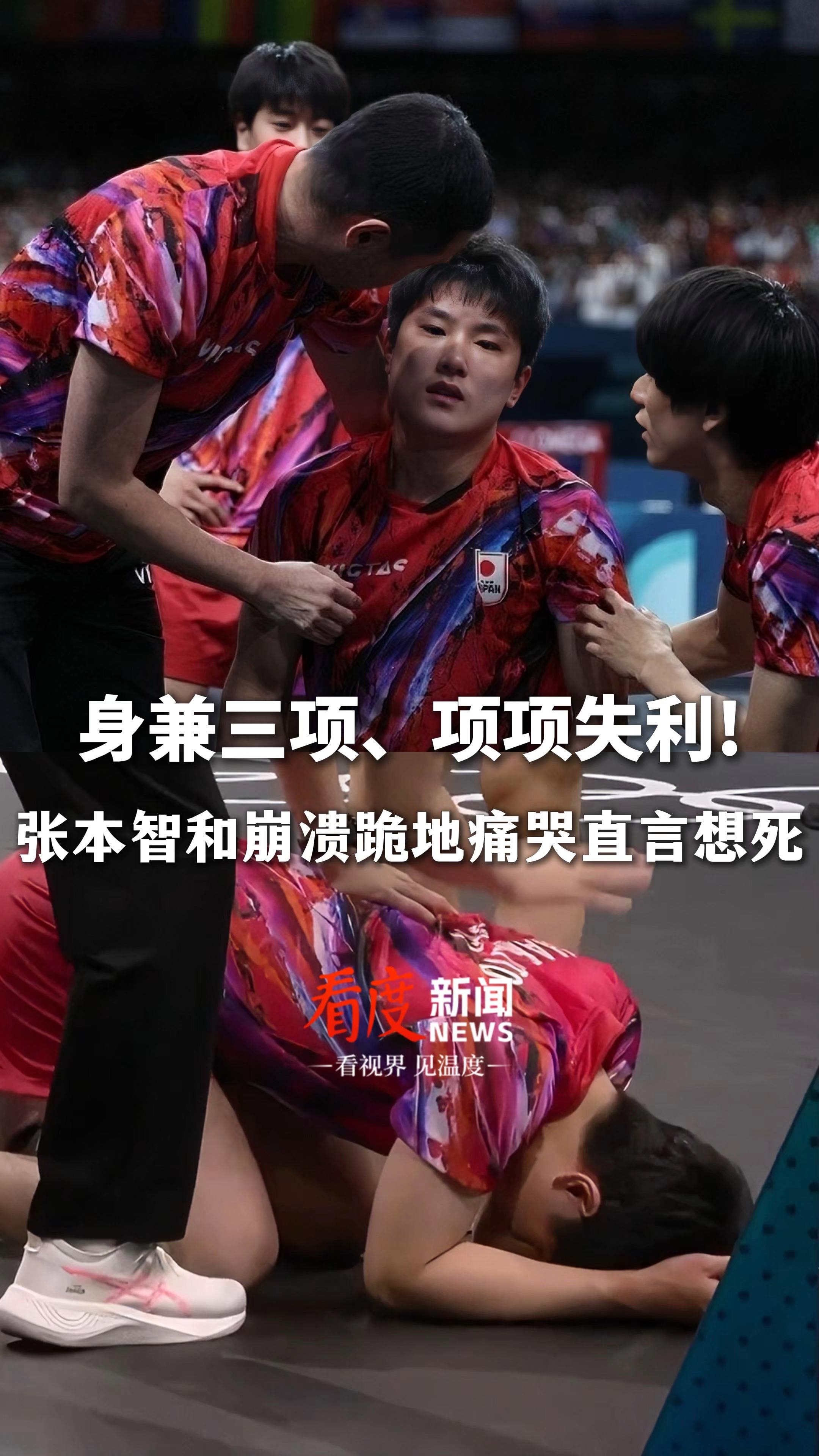 法国队完胜波兰队，张本智和点燃赛场